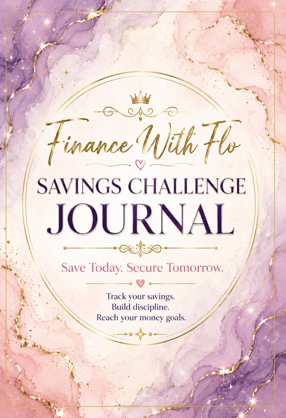 Finance With Flo Savings Challenge Guided Planner cover