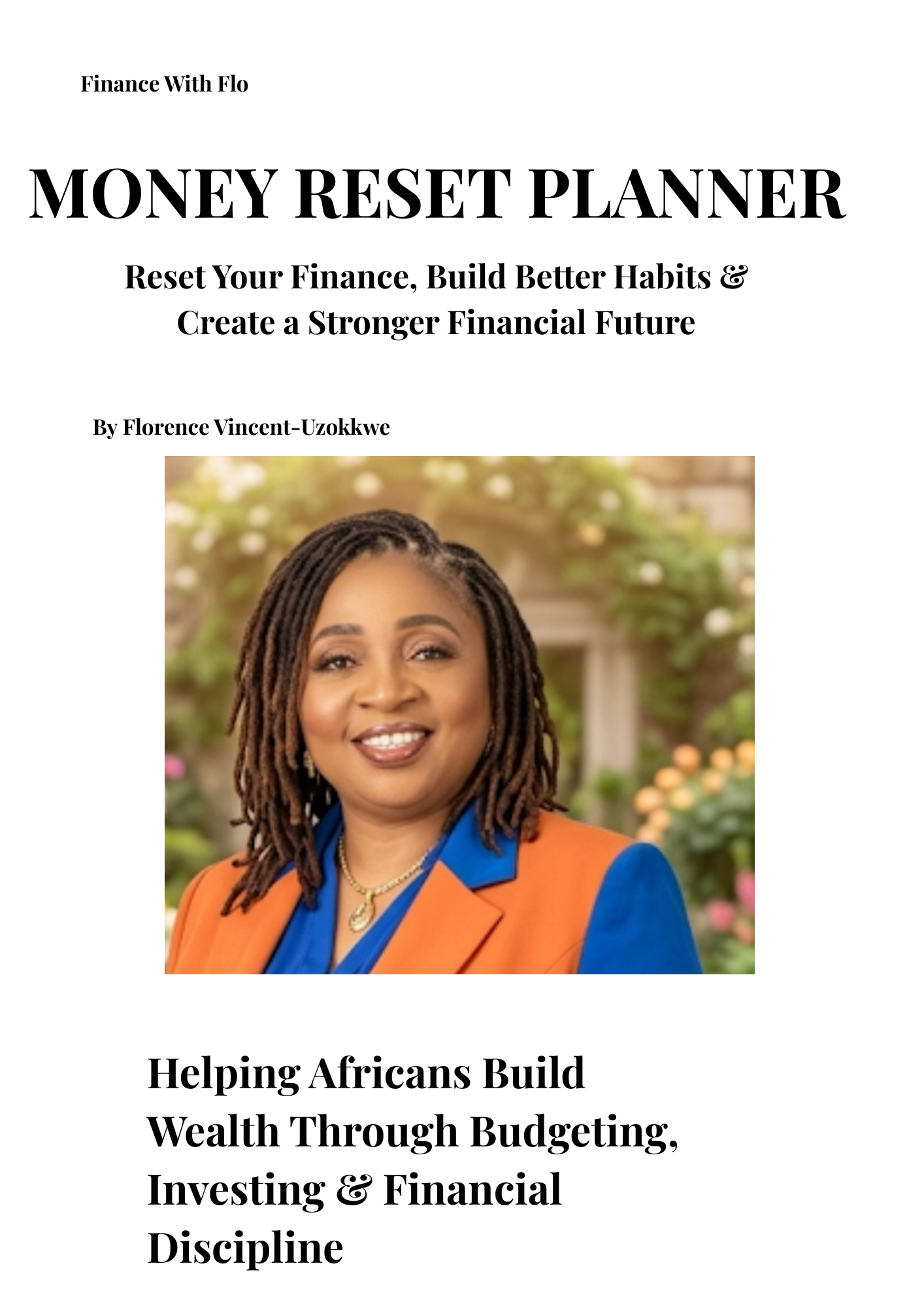 Money Reset Planner cover